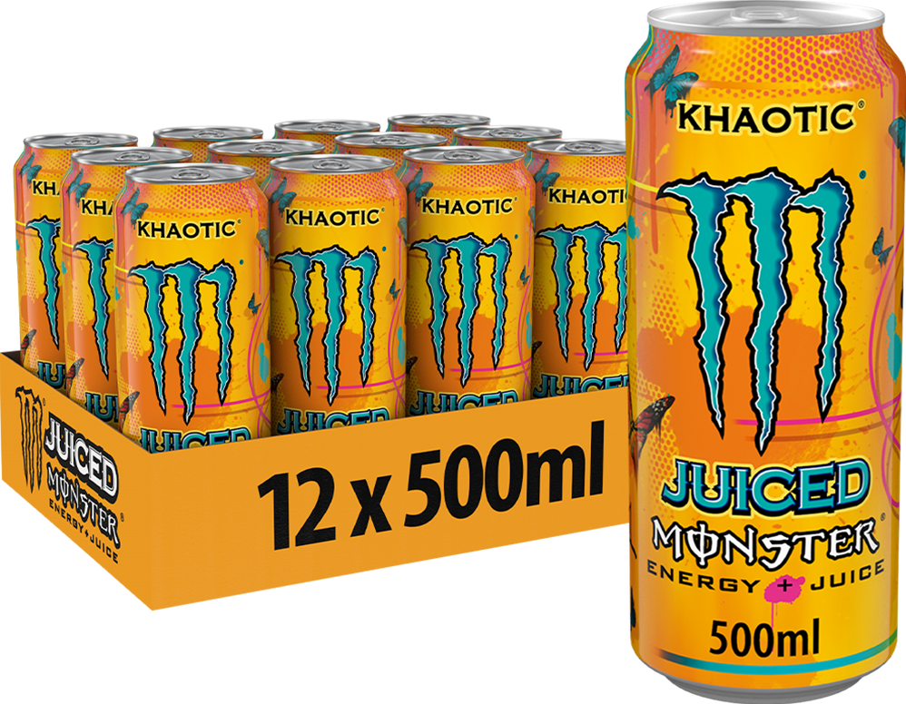 Monster Energy Juiced - 12 x 500 ml - Khaotic