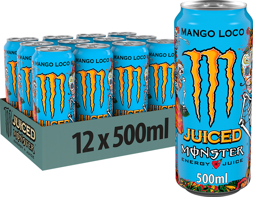 Monster Energy Juiced - 12 x 500 ml - Mango Loco