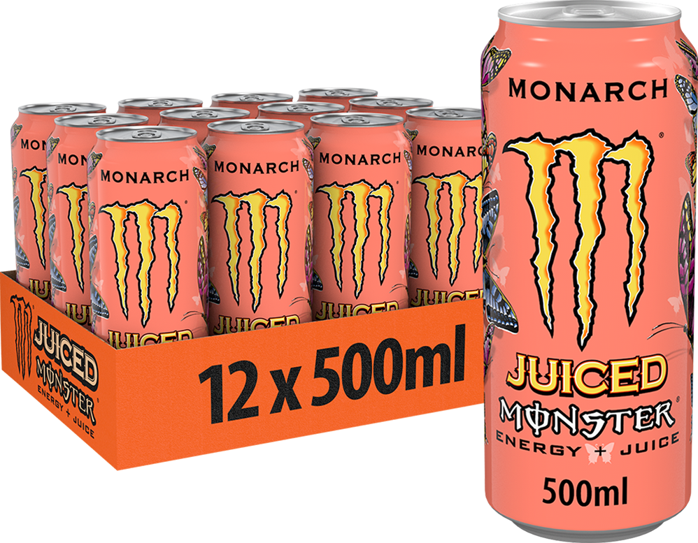 Monster Energy Juiced - 12 x 500 ml - Monarch