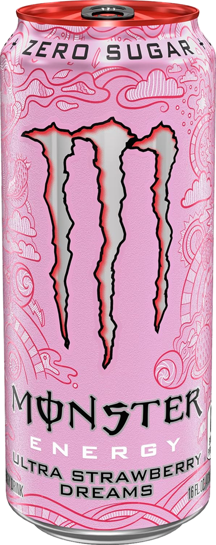 Monster Energy Ultra - 12 x 500 ml - Strawberry Dreams