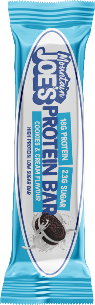 Mountain Joe's Protein Bar - 12 x 55 g - Chocolate Cookie Cream
