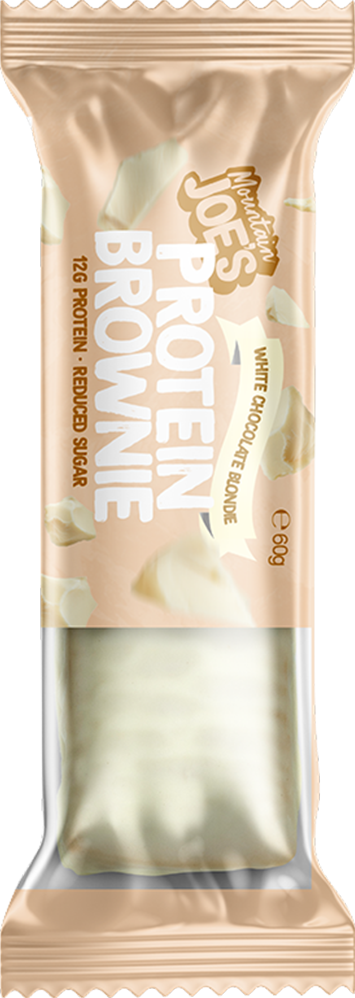 Mountain Joe's Protein Brownie - 10 x 60 g - White Chocolate Blondie