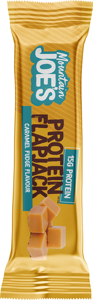Mountain Joe's Protein Flapjacks - 16 x 60 g - Caramel Fudge