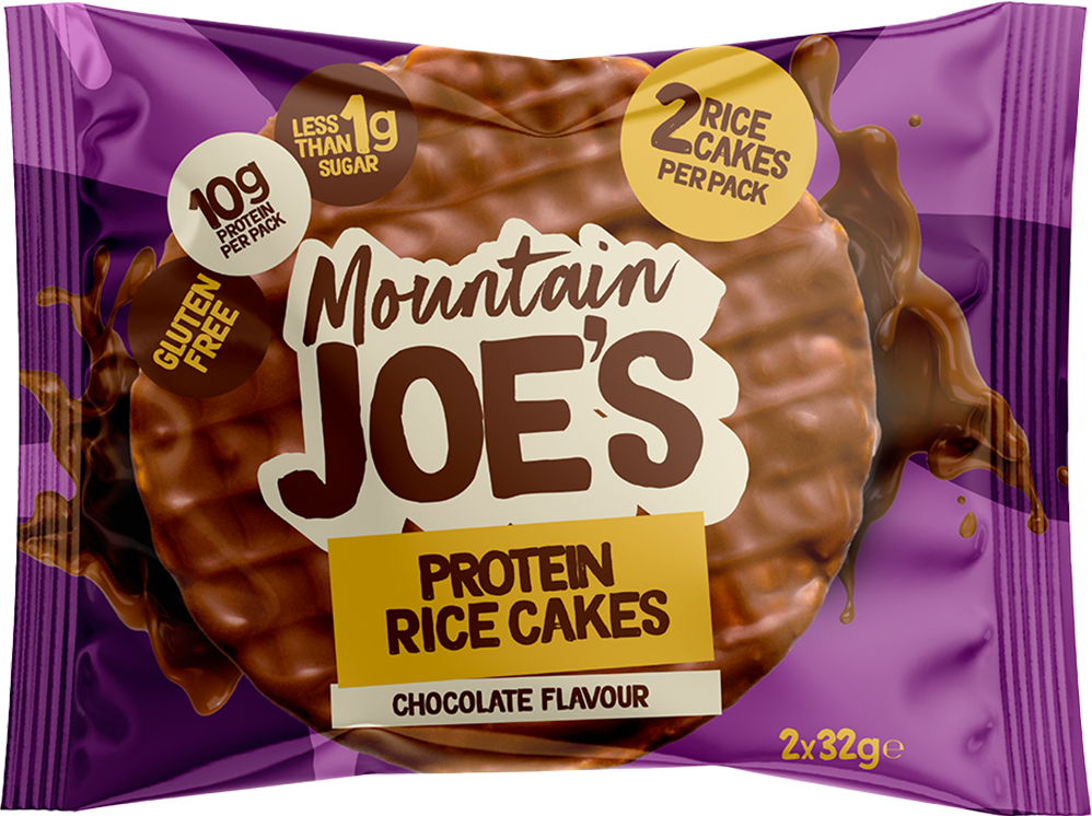 Mountain Joe's Protein Rice Cakes - 12 x 64 g - Chocolate