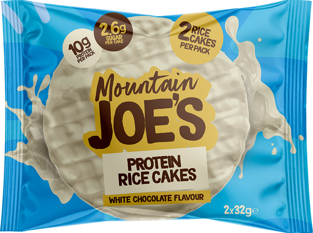 Mountain Joe's Protein Rice Cakes - 12 x 64 g - White Chocolate
