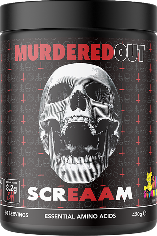 Murdered Out ScrEAAm - 420 g - Sour Scummy Bear