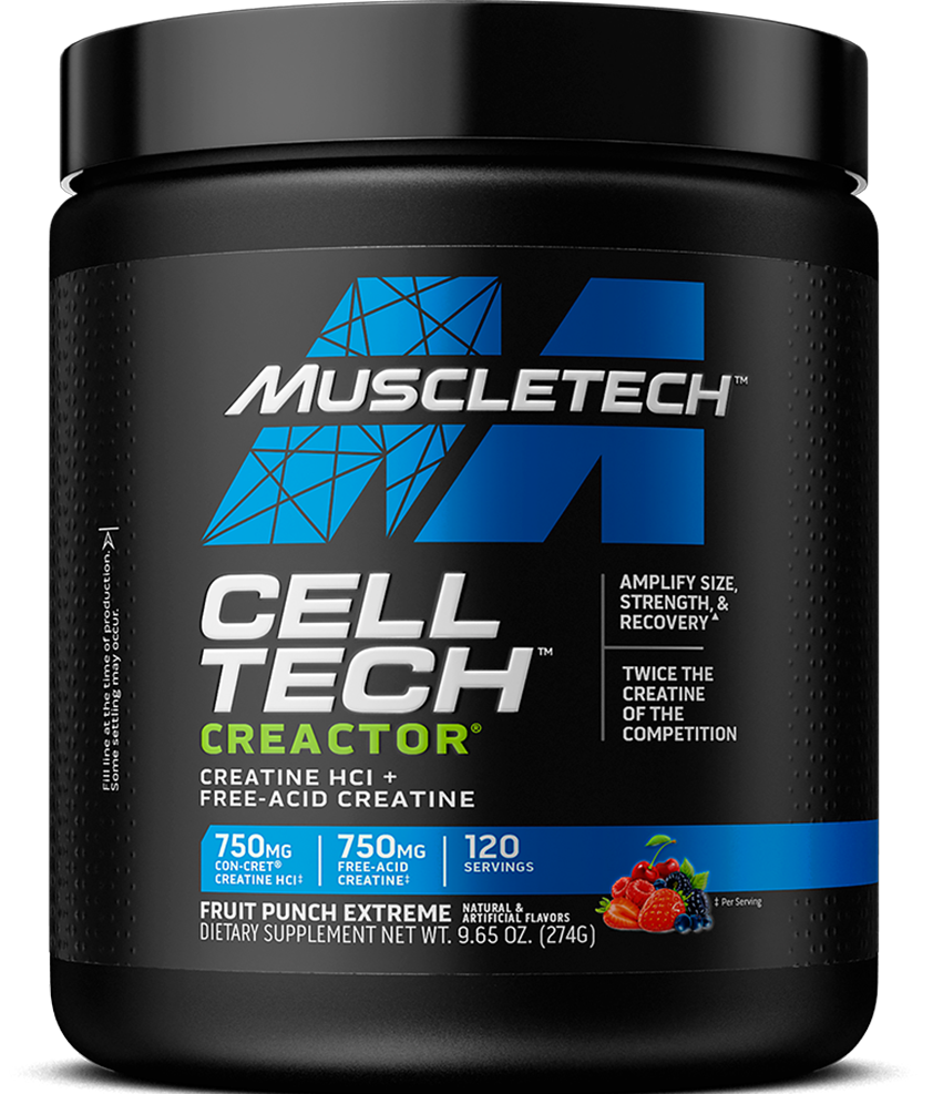 MuscleTech Cell Tech Creactor - Fruit Punch Extreme