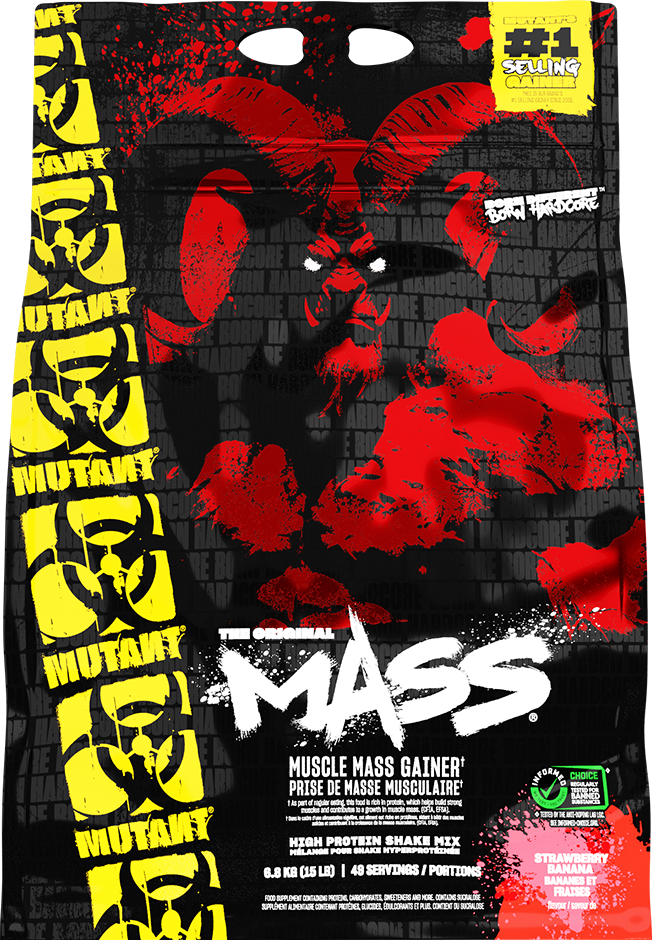 Mutant Mass - 6800 g - Strawberry Banana