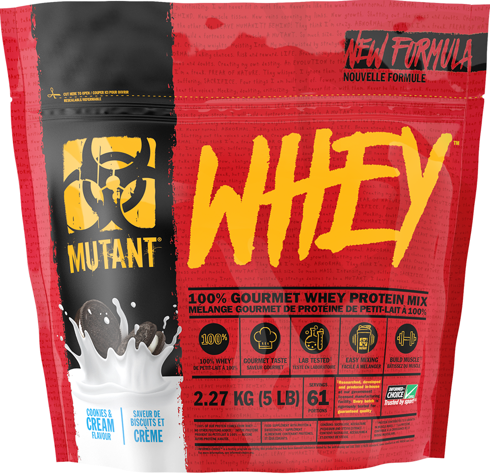 Mutant Vassleprotein - 2270 g - Cookies & Cream