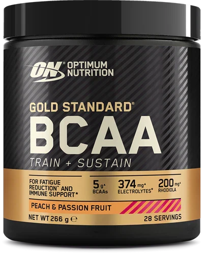 Optimum Nutrition Gold Standard BCAA Train + Sustain - 266 g - Peach & Passion Fruit