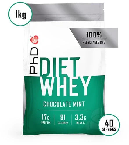 PhD Nutrition Diet Vassleprotein - 1000 g - Chocolate Mint