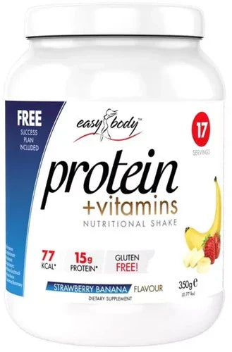 QNT Protein Powder - 350 g - Strawberry/Banana