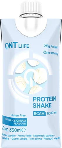 QNT Protein Shake Tetra - 12 x 330 ml - Vanilla