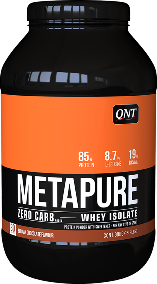 QNT Zero Carb Metapure - 908 g - Belgian Chocolate