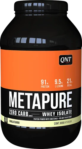 QNT Zero Carb Metapure - 908 g - Vanilla