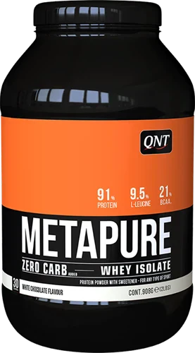 QNT Zero Carb Metapure - 908 g - White Chocolate