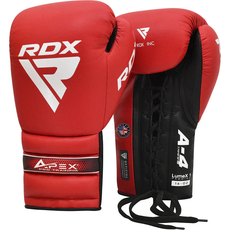 RDX Boxningshandskar Pro Sparring Apex A4 - Röd
