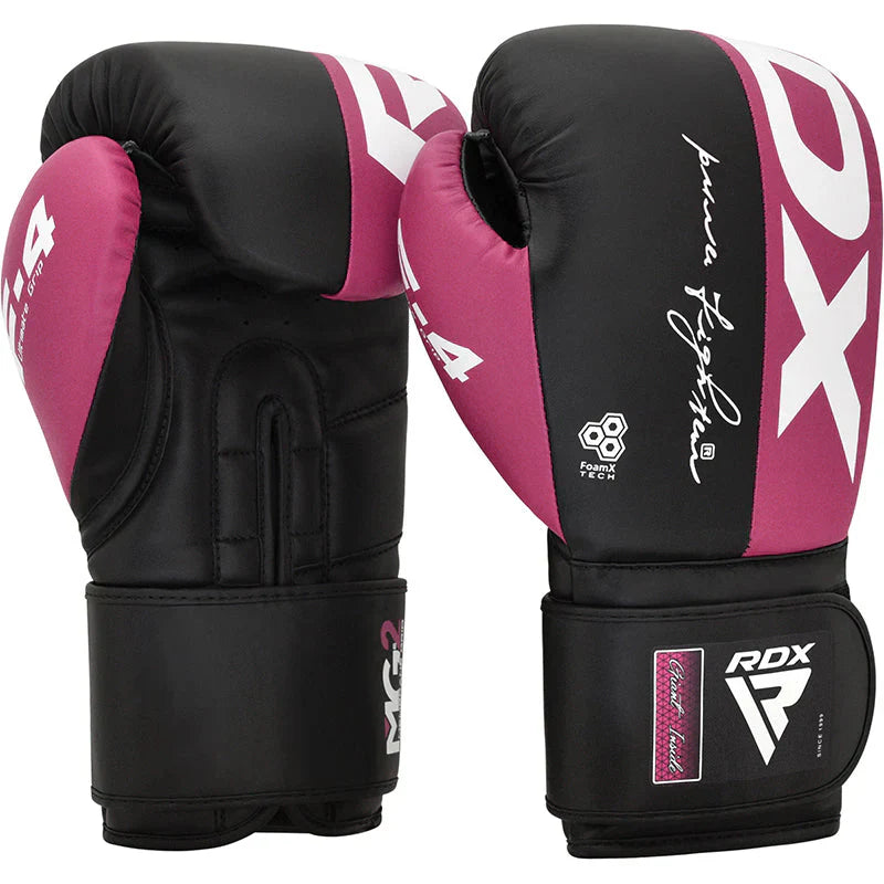 RDX Boxningshandskar Rex F4 - Rosa/Svart