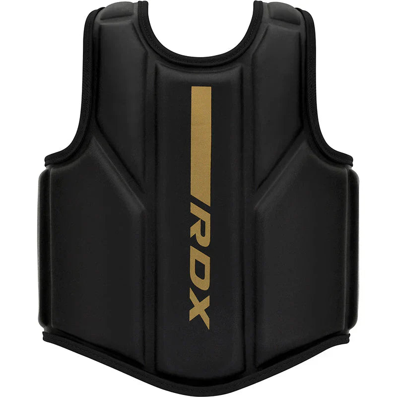 RDX Body Protector F6 - Mattsvart/Guld