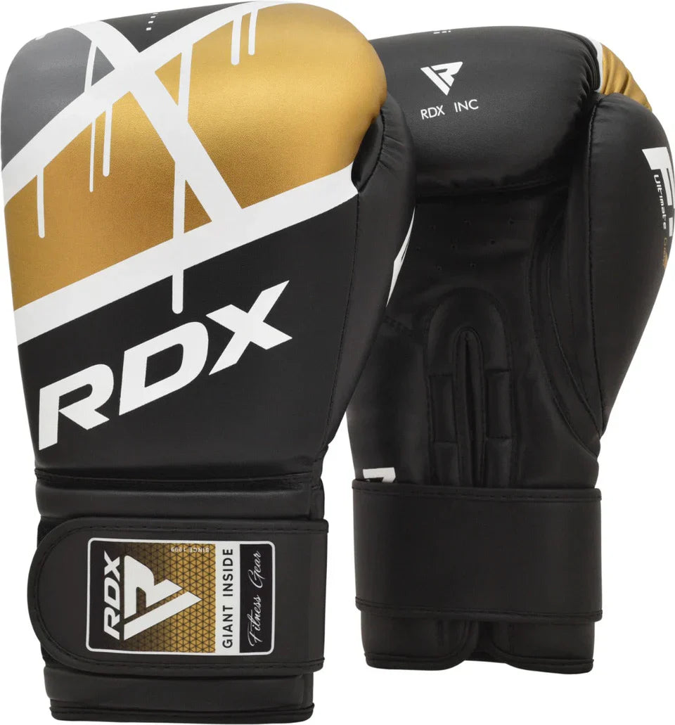 RDX Boxningshandskar BGR F7 - Svart/Guld