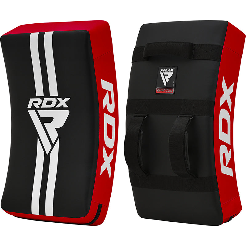RDX Böjd Mitts/Sköld Tung - Svart/Röd