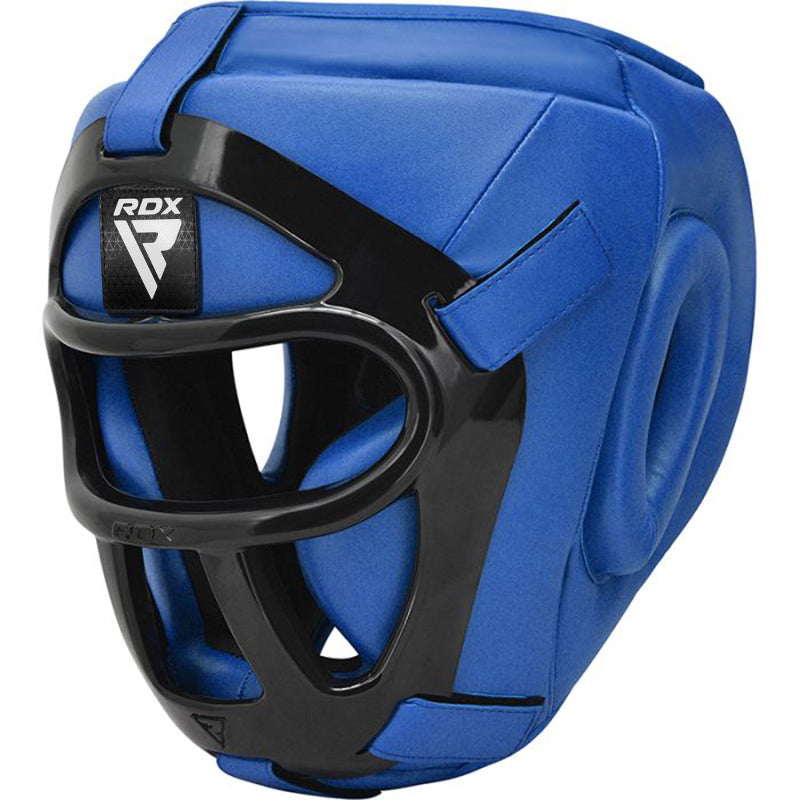 RDX Huvudskydd, Head Guard Grill T1 - Blå
