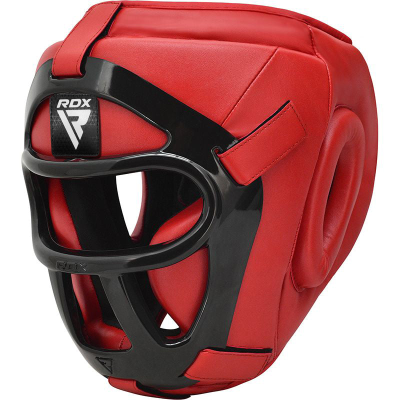 RDX Huvudskydd, Head Guard Grill T1 - Röd