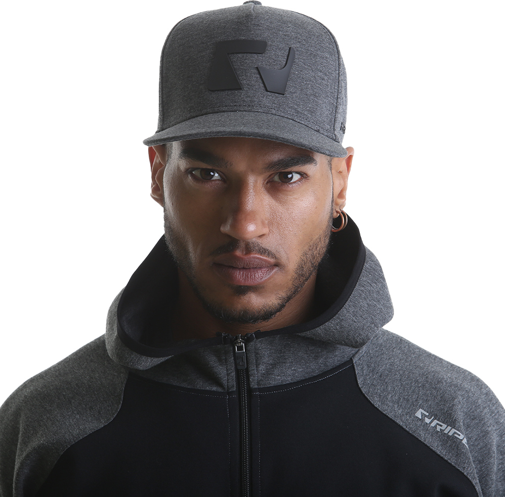 RIPT RCHAT724 Ript Snapback Keps - Grey Marl