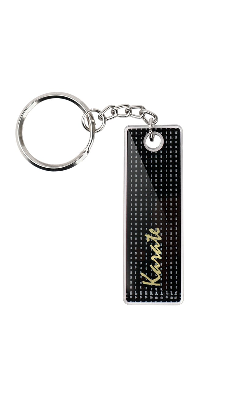 TOKAIDO Keychain, Karate Obi, acrylic