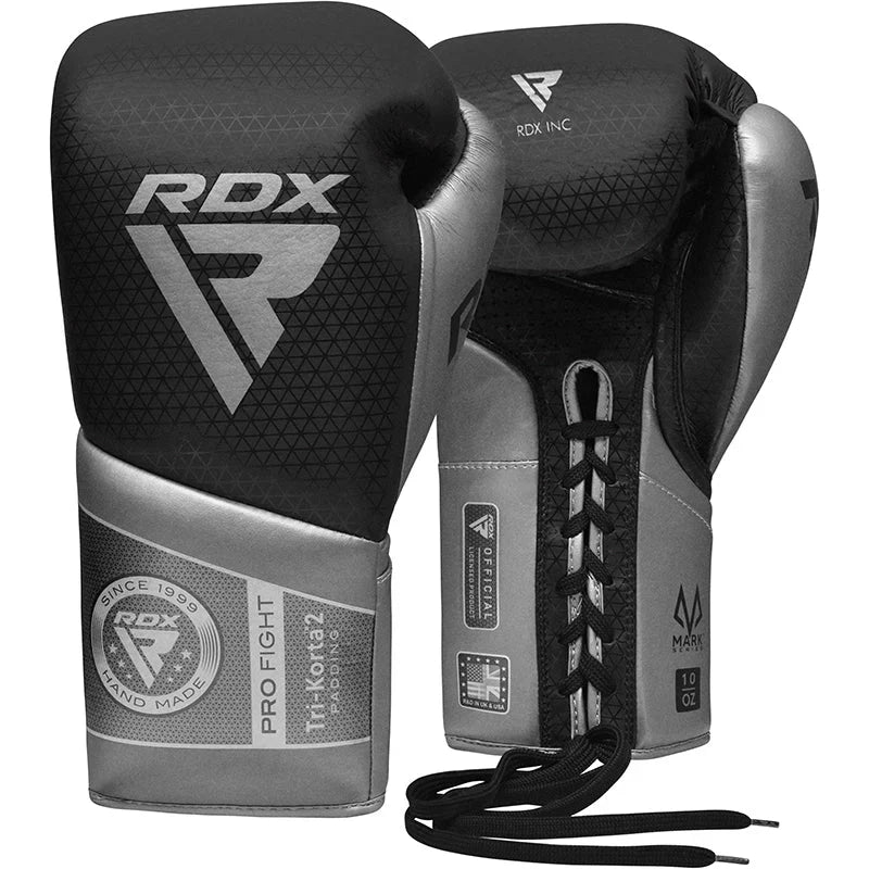 RDX Boxningshandskar MARK PRO FIGHT TRI KORTA 2 - Silver