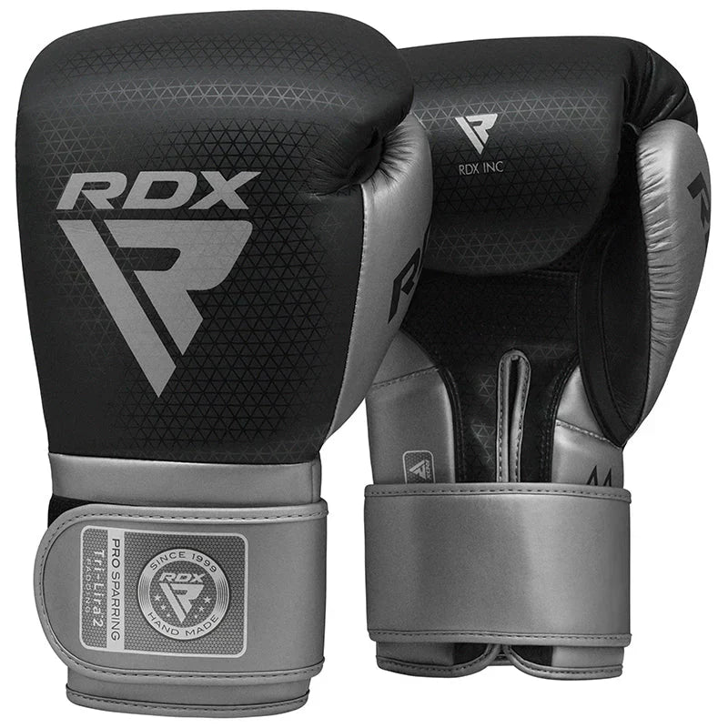 RDX Boxningshandskar MARK PRO SPARRING TRI LIRA 2 - Silver