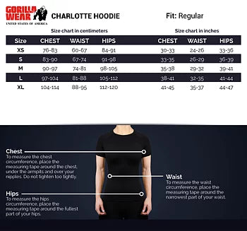 Gorilla Wear Charlotte Hoodie, beige