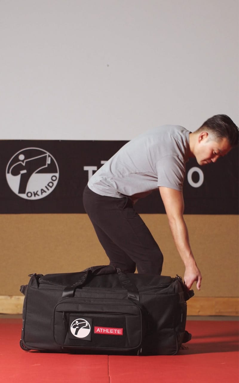 TOKAIDO Sports Bag, MyTrolley, with Velcro