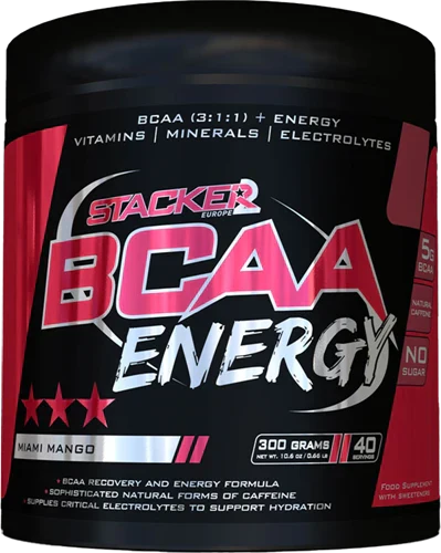 Stacker2 BCAA Energy - 300 g - Miami Mango