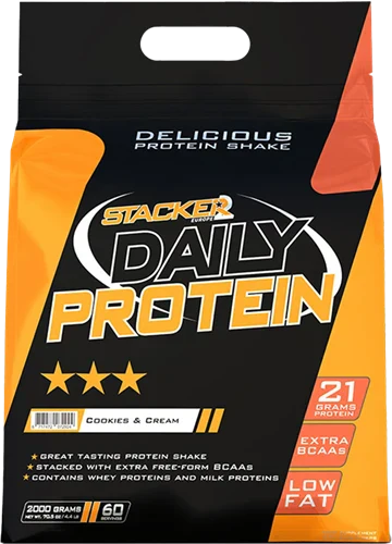 Stacker2 Daily Vassleprotein - 2000 g - Cookies & Cream