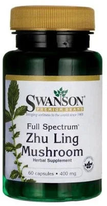 Swanson SW1393 Zhu Ling Mushroom - 400mg - 60caps