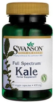 Swanson SW1401 Kale - 400mg - 60 veg caps