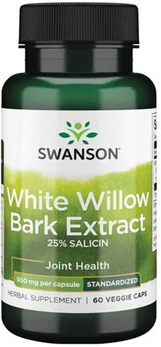 Swanson SWH226 White Willow Bark - 500mg - 60 veg caps