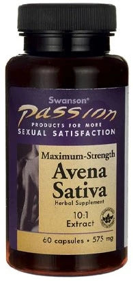 Swanson SWP022 Avena Sativa Max Strength - 575mg - 60 caps