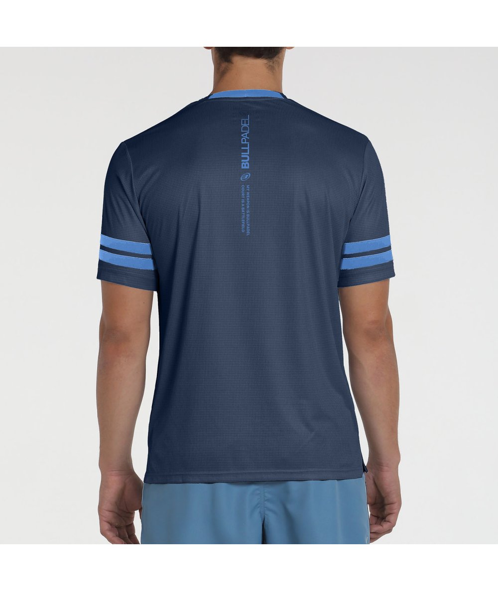 Bullpadel Berro T-Shirt Herr - Marinblå