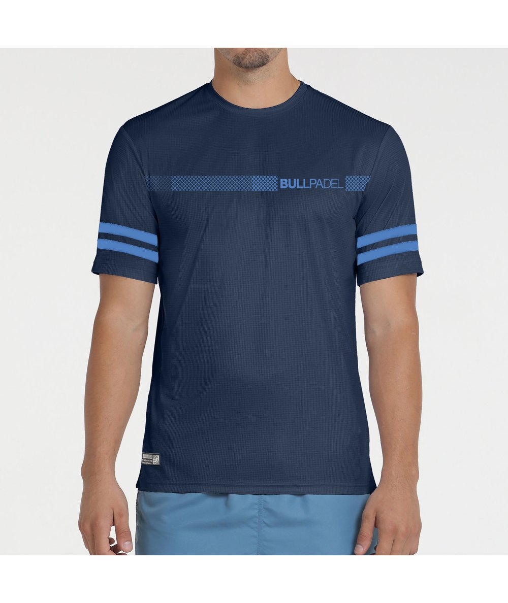 Bullpadel Berro T-Shirt Herr - Marinblå