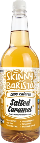 The Skinny Food Co Barista Syrup - 1000 ml - Salted Caramel