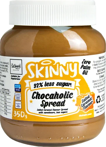 The Skinny Food Co Low Sugar Spread - 350 g - Salted Caramel
