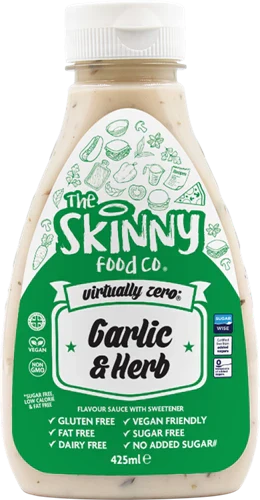 The Skinny Food Co Skinny Sauce - 425 ml - Garlic & Herb