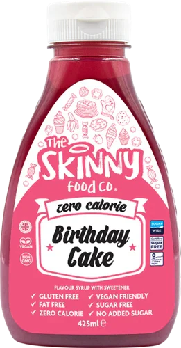 The Skinny Food Co Skinny Syrup - 425 ml - Birthday Cake