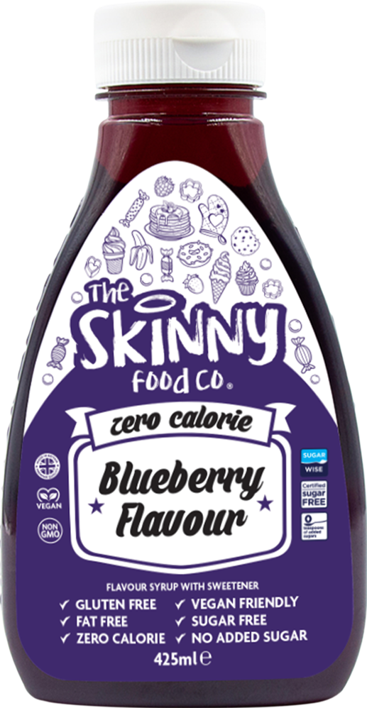 The Skinny Food Co Skinny Syrup - 425 ml - Blueberry