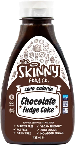 The Skinny Food Co Skinny Syrup - 425 ml - Chocolate Fudge Cake