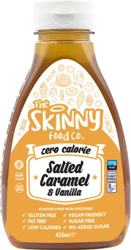 The Skinny Food Co Skinny Syrup - 425 ml - Salted Caramel Vanille