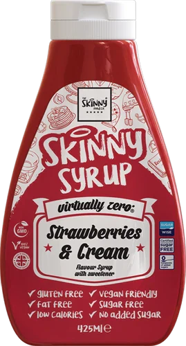 The Skinny Food Co Skinny Syrup - 425 ml - Strawberry Cream