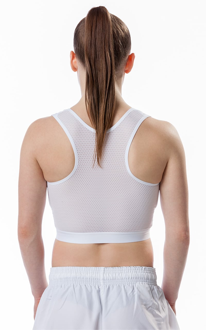 TOKAIDO Female Karate Chest Protector Set, WKF